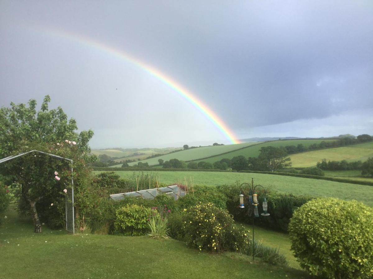 North Hollacombe Farm Crediton Exterior foto
